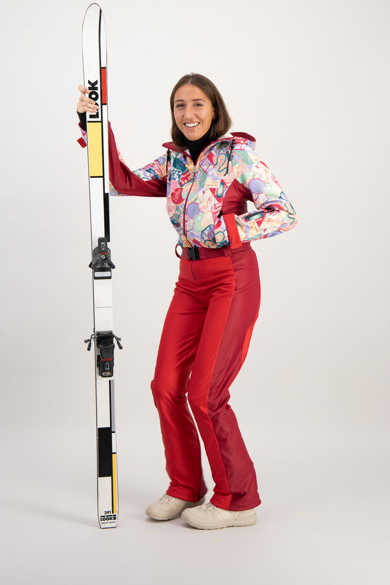 Combinaison ski rétro Fuzance Forfait