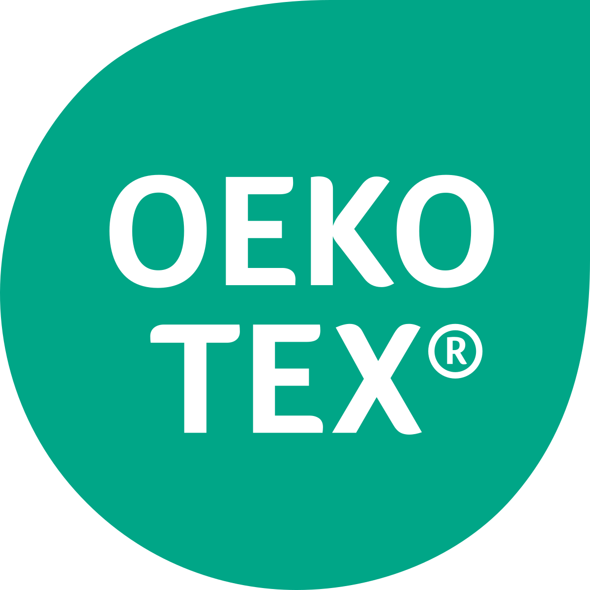 Avec du tissu italien certifié OEKO-TEX®