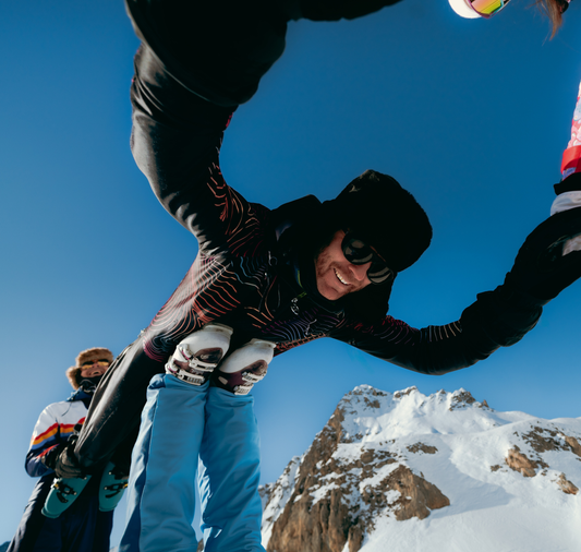 Piste Noire · Combinaison de ski homme | Style rétro.