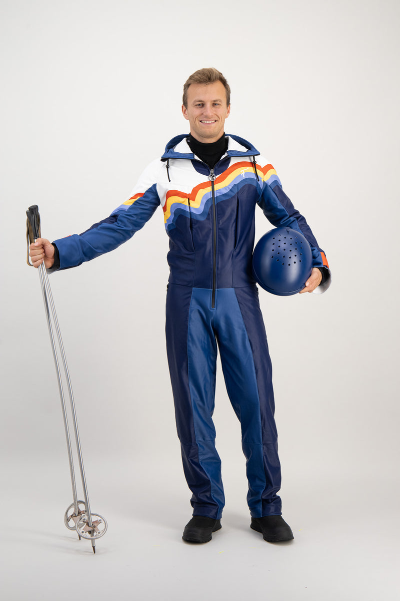 Combinaison ski rétro Fuzance Slalom graphic disponible