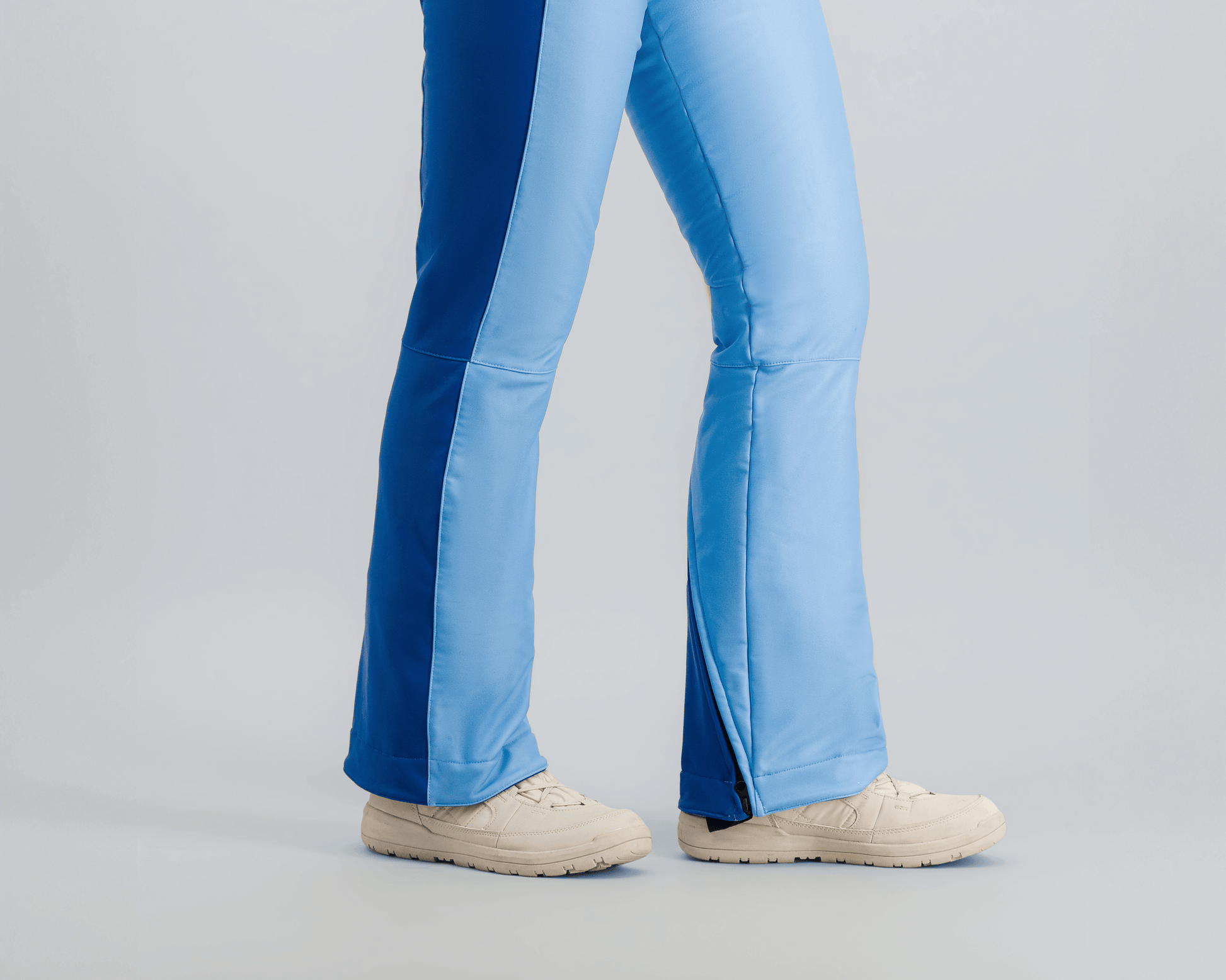 Combinaison de ski femme Aravis Fuzance, détail jambe