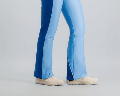 Combinaison de ski femme Aravis Fuzance, détail jambe